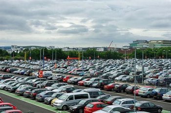 Парковки в международном аэропорте Глазго