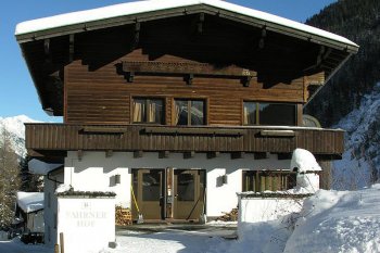 The traditional chalet in Sankt-Anton