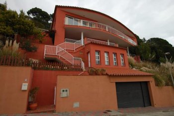 The excellent country house in the resort of Blanes