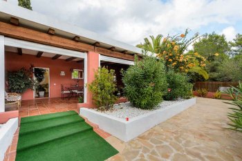 The charming country house on Ibiza