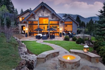 The magnificent chalet in the city of Aspen