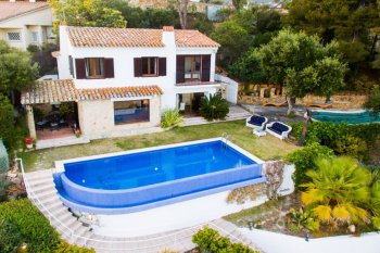 The picturesque country house in Loret de Mar