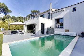 The modern country house in Saint-Raphael