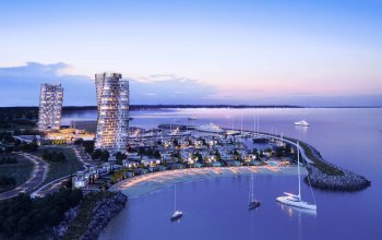 The presentation of Marina Ayia Napa in Cyprus