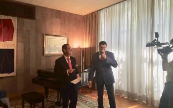 On June 10 acceptance in honor of National day of Portugal ⠀ took place