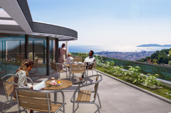 Eco Apartment with Private Garden and Sea of Marmara View