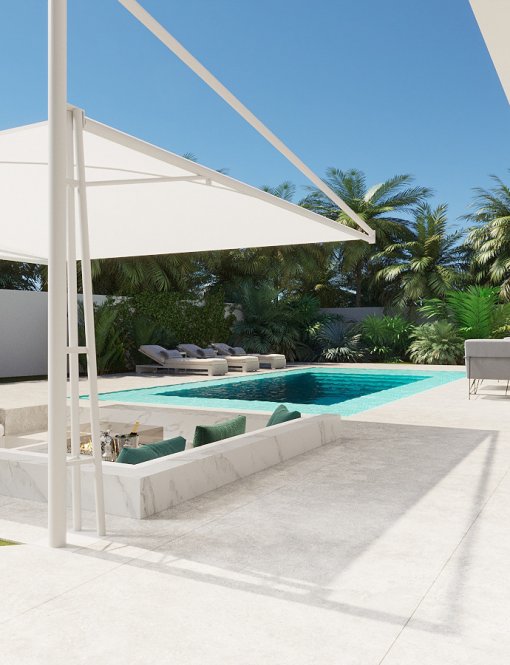 Spacious villas