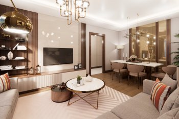 Просторные квартиры в современном жилом комплексе в Зейтинбурну
