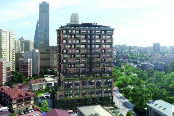 Modern apartments in the business center of Ataxehir