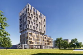 Modern apartments with a concept of co-living