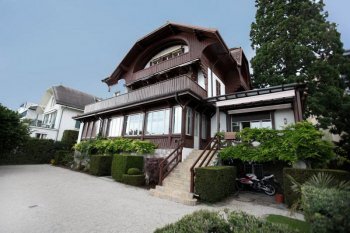 The beautiful house in Switzerland