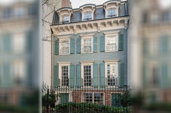 The elegant historical house in New York