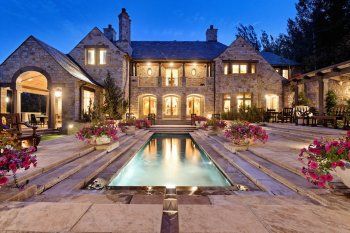 The amazing design mansion in Aspen