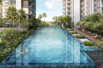 Чудесные апартаменты в живописном районе Сингапура
