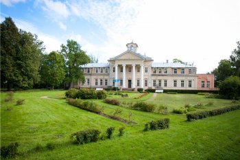 The magnificent mansion near Sigulda