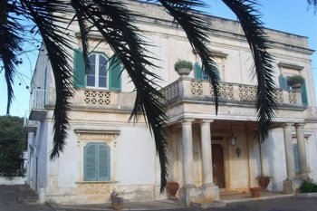 The beautiful house in Ostuni