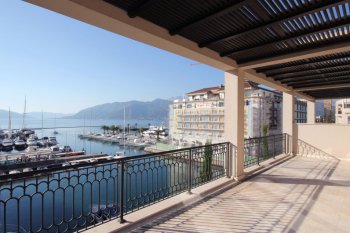 The wonderful apartment in Porto of Montenegro, Montenegro
