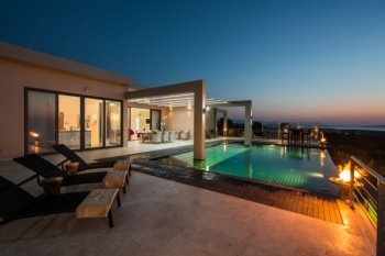New country house on the island of Crete