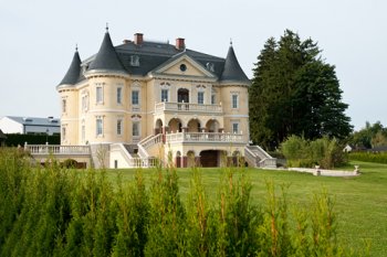 The luxurious mansion in Bavaria