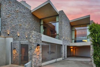 The luxurious house in Los Angeles