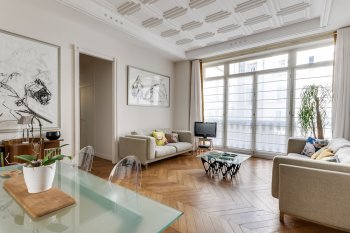 The nice apartment in the 6th district of Paris