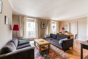 The luxurious apartment in Paris