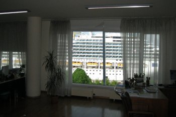 The smart two-storeyed apartment in the center of Riga