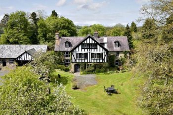 The traditional house in Wales