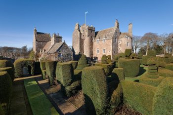 Традиционный замок в Шотландии