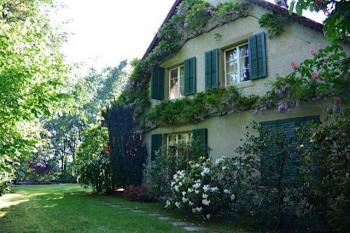 The beautiful house on the hills of Lausanne