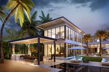 The luxurious mansion to Miami Beach