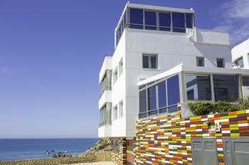 Bright country house with beautiful view of the sea in Spain