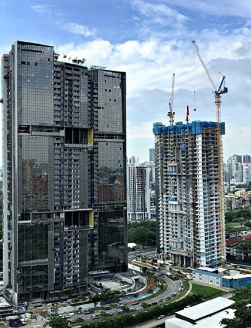 Housing estate in Bukit Mer in Singapore