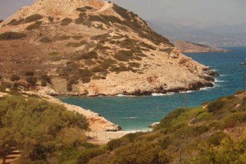 Участок земли у моря на Крите