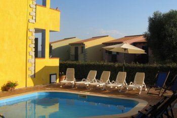 Modern apartments on the island of Sardinia