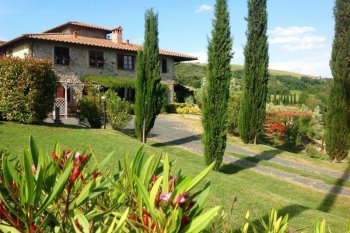 The beautiful house in Tuscany