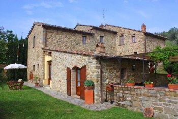 The elegant house in Tuscany