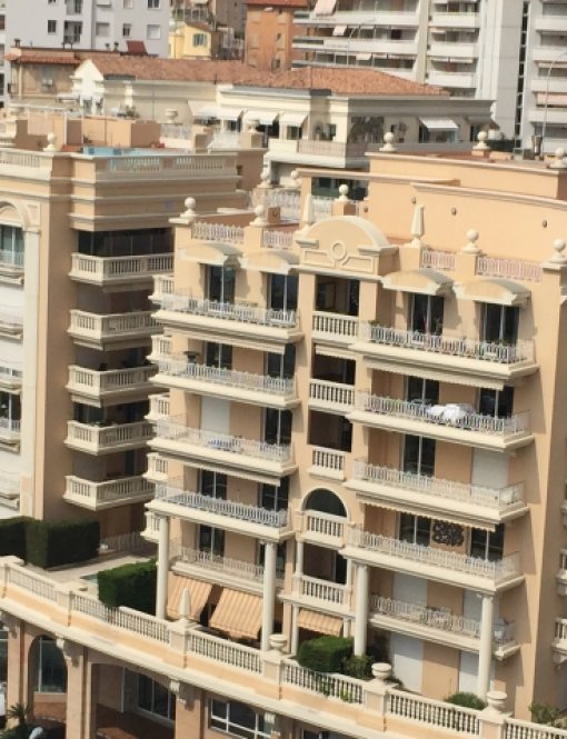 Monaco, the luxurious apartment near the beach