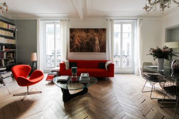 The amazing apartment in the center of Paris