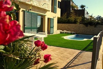 The modern country house in Lloret de Mare