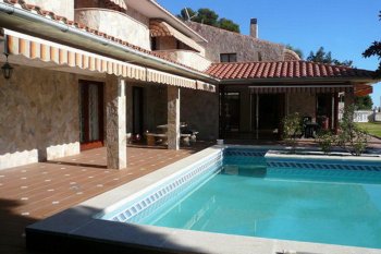 The fine country house in Spain