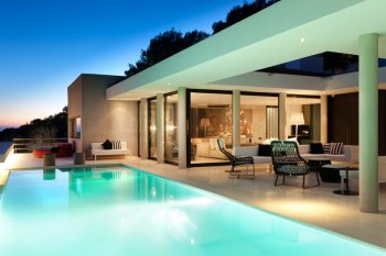 The magnificent country house near Ibiza