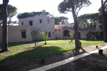 The fine country house in Tuscany
