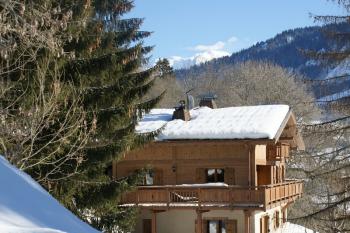 The magnificent chalet in Megeve