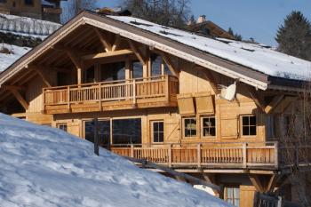 The remarkable chalet in Megeve