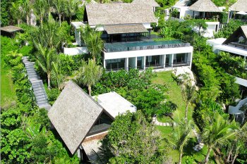 The modern country house in Phuket