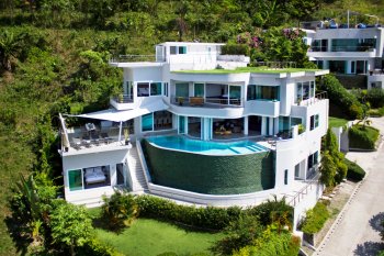 The modern country house on Phuket