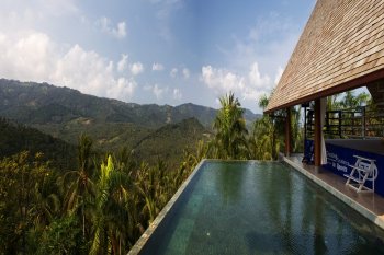 The magnificent country house to Samui with amazing the type