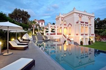 The fine country house in French riviera