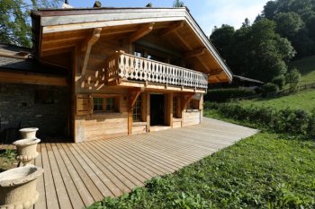 The magnificent chalet in Megeve